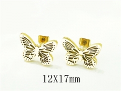 HY Wholesale Earrings 316L Stainless Steel Fashion Jewelry Earrings-HY80E0570MF