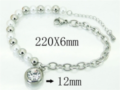 HY Wholesale Bracelets 316L Stainless Steel Jewelry Bracelets-HY59B1036NQ