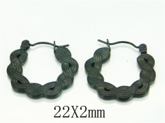 HY Wholesale Earrings 316L Stainless Steel Fashion Jewelry Earrings-HY70E0730LQ