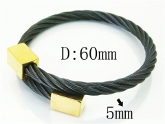 HY Wholesale Bangles Stainless Steel 316L Fashion Bangle-HY38B0722HJF