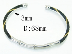 HY Wholesale Bangles Stainless Steel 316L Fashion Bangle-HY38B0652HKD