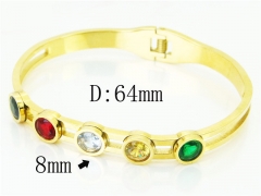 HY Wholesale Bangles Stainless Steel 316L Fashion Bangle-HY19B0969HME