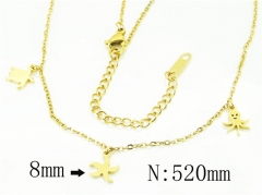 HY Wholesale Necklaces Stainless Steel 316L Jewelry Necklaces-HY80N0556LA