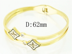 HY Wholesale Bangles Stainless Steel 316L Fashion Bangle-HY80B1346HMX