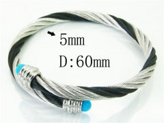 HY Wholesale Bangles Stainless Steel 316L Fashion Bangle-HY38B0706HJT