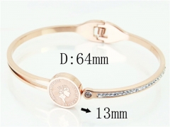 HY Wholesale Bangles Stainless Steel 316L Fashion Bangle-HY19B0976HLA