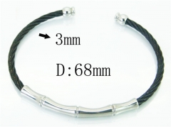 HY Wholesale Bangles Stainless Steel 316L Fashion Bangle-HY38B0653HJD