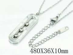 HY Wholesale Necklaces Stainless Steel 316L Jewelry Necklaces-HY80N0540NL