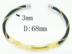 HY Wholesale Bangles Stainless Steel 316L Fashion Bangle-HY38B0656HKE