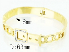 HY Wholesale Bangles Stainless Steel 316L Fashion Bangle-HY19B0962HMA