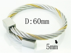 HY Wholesale Bangles Stainless Steel 316L Fashion Bangle-HY38B0717HJF