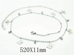 HY Wholesale Necklaces Stainless Steel 316L Jewelry Necklaces-HY80N0563OL