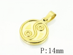 HY Wholesale Pendant 316L Stainless Steel Jewelry Pendant-HY12P1348IJA