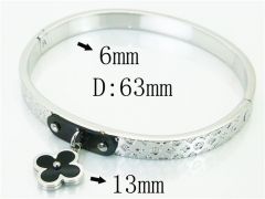 HY Wholesale Bangles Stainless Steel 316L Fashion Bangle-HY80B1314HKL