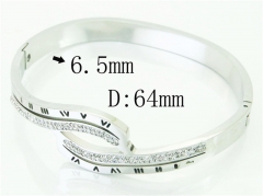 HY Wholesale Bangles Stainless Steel 316L Fashion Bangle-HY80B1352HJF