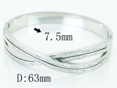 HY Wholesale Bangles Stainless Steel 316L Fashion Bangle-HY19B0958HMA