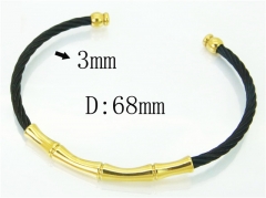 HY Wholesale Bangles Stainless Steel 316L Fashion Bangle-HY38B0657HKX