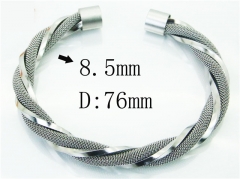 HY Wholesale Bangles Stainless Steel 316L Fashion Bangle-HY38B0645HMD