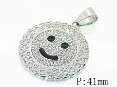 HY Wholesale Pendant 316L Stainless Steel Jewelry Pendant-HY13P1818HLS