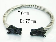 HY Wholesale Bangles Stainless Steel 316L Fashion Bangle-HY38B0748HMS