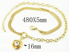 HY Wholesale Necklaces Stainless Steel 316L Jewelry Necklaces-HY59N0061OLC