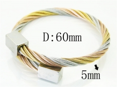 HY Wholesale Bangles Stainless Steel 316L Fashion Bangle-HY38B0718HKD