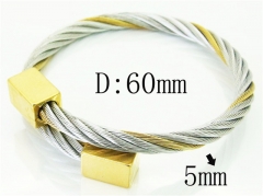 HY Wholesale Bangles Stainless Steel 316L Fashion Bangle-HY38B0723HJD