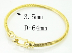 HY Wholesale Bangles Stainless Steel 316L Fashion Bangle-HY38B0692HKD