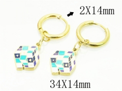 HY Wholesale Earrings 316L Stainless Steel Fashion Jewelry Earrings-HY25E0718ML