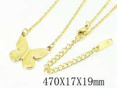 HY Wholesale Necklaces Stainless Steel 316L Jewelry Necklaces-HY80N0535MLV