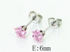 HY Wholesale Earrings 316L Stainless Steel Fashion Jewelry Earrings-HY81E0514JID