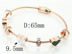 HY Wholesale Bangles Stainless Steel 316L Fashion Bangle-HY80B1356HMS