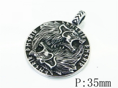 HY Wholesale Pendant 316L Stainless Steel Jewelry Pendant-HY13P1808OB