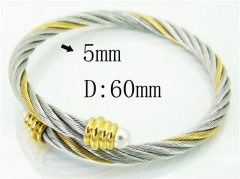 HY Wholesale Bangles Stainless Steel 316L Fashion Bangle-HY38B0711HJF