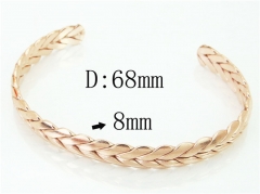 HY Wholesale Bangles Stainless Steel 316L Fashion Bangle-HY38B0690HMZ