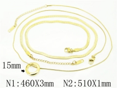 HY Wholesale Necklaces Stainless Steel 316L Jewelry Necklaces-HY59N0161HVB