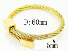 HY Wholesale Bangles Stainless Steel 316L Fashion Bangle-HY38B0721HJZ