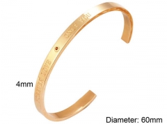 HY Wholesale Bangle Stainless Steel 316L Fashion Bangle-HY0098B143