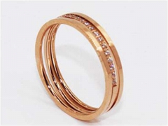 HY Wholesale Rings Jewelry 316L Stainless Steel Popular Rings-HY0098R016