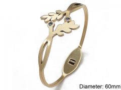 HY Wholesale Bangle Stainless Steel 316L Fashion Bangle-HY0098B133