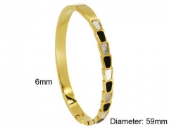 HY Wholesale Bangle Stainless Steel 316L Fashion Bangle-HY0098B041