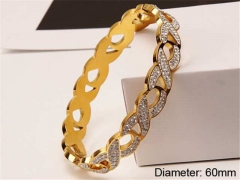 HY Wholesale Bangle Stainless Steel 316L Fashion Bangle-HY0098B137