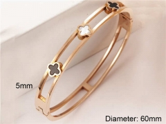 HY Wholesale Bangle Stainless Steel 316L Fashion Bangle-HY0098B021