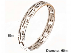 HY Wholesale Bangle Stainless Steel 316L Fashion Bangle-HY0098B016