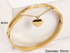 HY Wholesale Bangle Stainless Steel 316L Fashion Bangle-HY0098B147