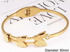 HY Wholesale Bangle Stainless Steel 316L Fashion Bangle-HY0098B055