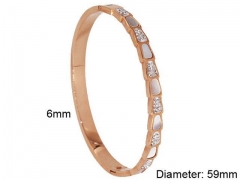 HY Wholesale Bangle Stainless Steel 316L Fashion Bangle-HY0098B037