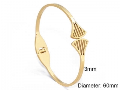 HY Wholesale Bangle Stainless Steel 316L Fashion Bangle-HY0098B008