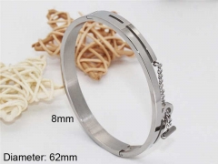 HY Wholesale Bangle Stainless Steel 316L Fashion Bangle-HY0098B039