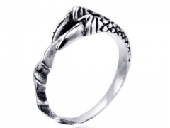 HY Wholesale Rings Jewelry 316L Stainless Steel Popular Rings-HY004R519